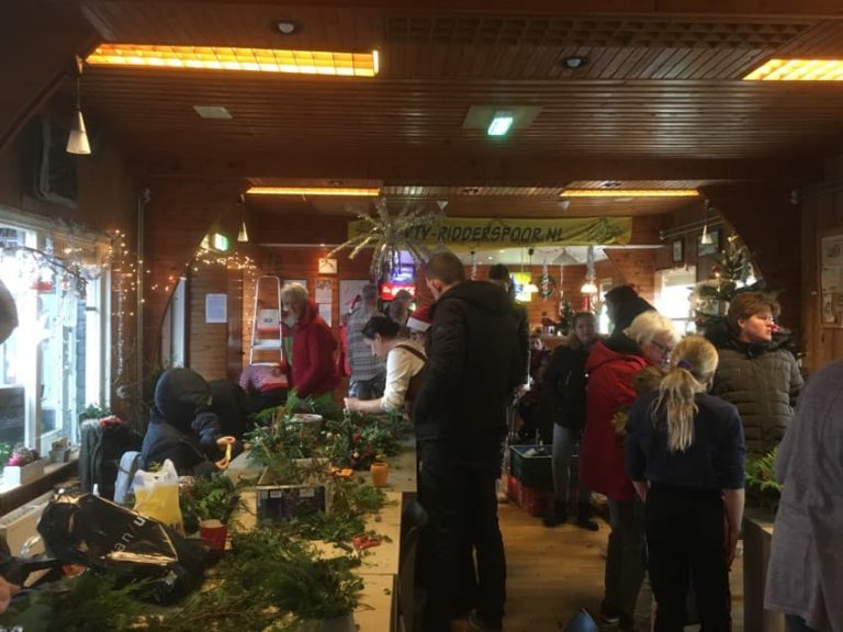 Kerstmarkt zaterdag 14 december 2019 volkstuindersvereniging